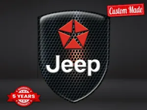Jeep Autoemblem Hochwertig Professionell Anpassbar